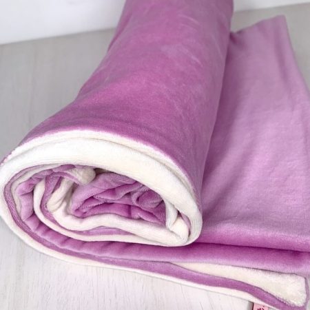Nicki Decke natur/rosa