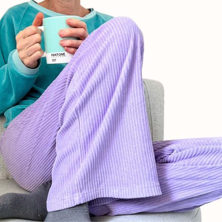 Bio Cordhose Lavendel