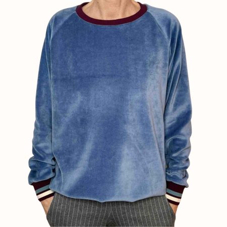 Nicki Sweatshirt Jeansblau