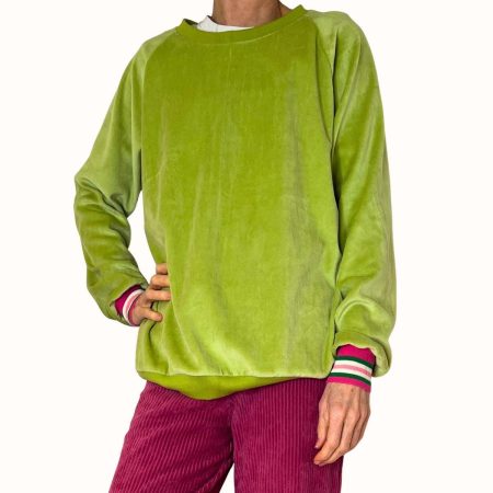 Nicki Sweatshirt Grasgr&uuml;n