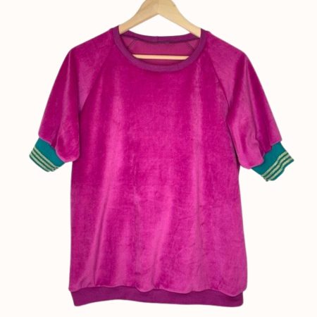 Nicki Kurzarm Sweat Cyclam