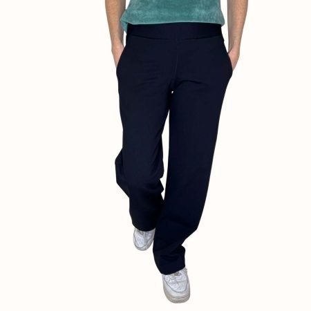 Stoffhose Schwarz