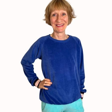 Nicki Sweatshirt Royalblau