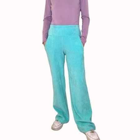 Bio Cordhose Türkis