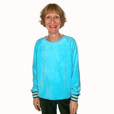 Nicki Sweatshirt T&uuml;rkis