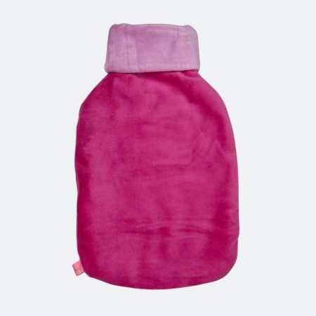 Wärmflaschen mit Hülle Pink/Rosa