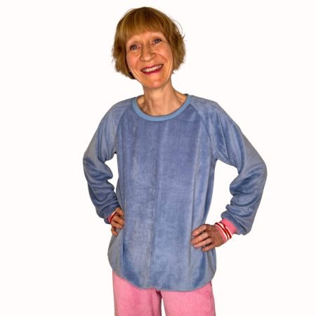 Nicki Sweatshirt Jeansblau