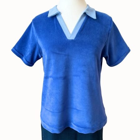 Nicki Poloshirt Kurzarm Royalblau