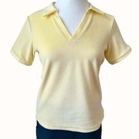 Nicki Poloshirt Kurzarm Zabaione Gelb
